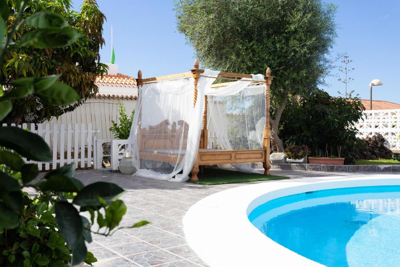 Bungalow Palm Mar With Pool And Garden Arona  Exterior foto